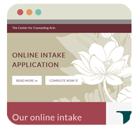 Our Online Intake